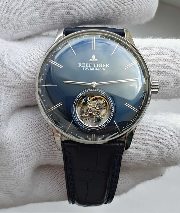Чоловічий годинник часы Reef Tiger RGA1930 Tourbillon Sapphire Automat