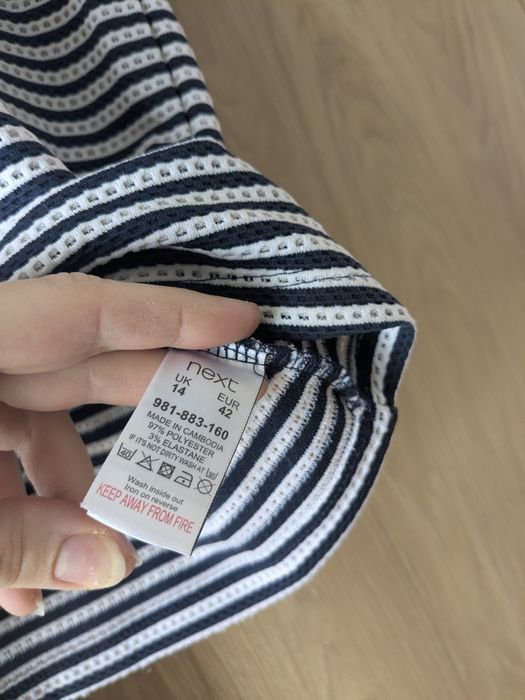 Bluzka NEXT – klasyczne paski | rozm. 42