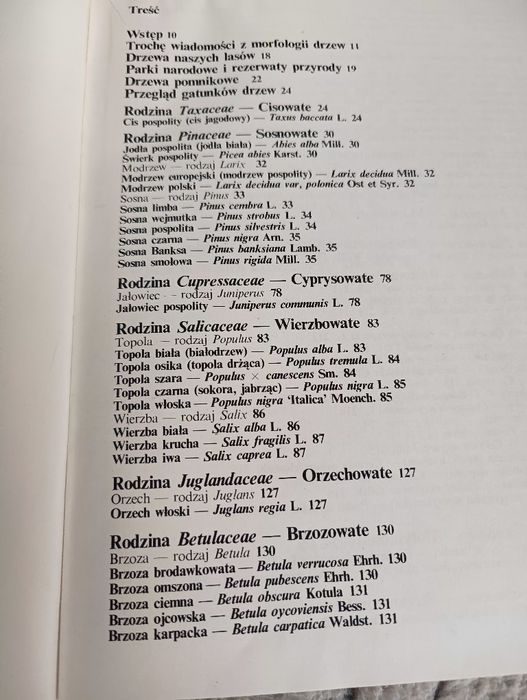 Nasze drzewa - książka o różnych gat.drzew w Polsce