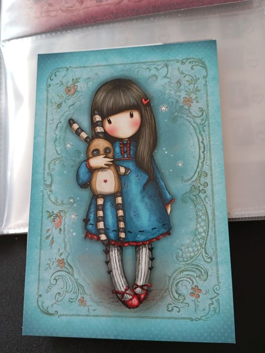 Pasta arquivadora para postais Santoro London