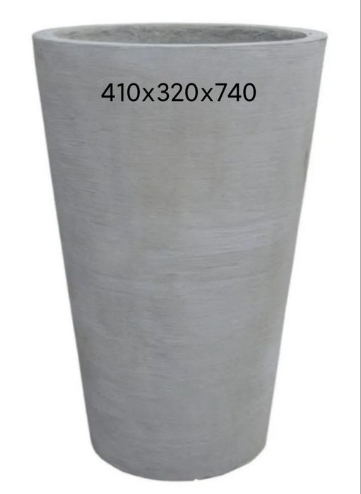 Кашпо бетонное. 300х900х360 мм. Для улицы, сада, офиса.