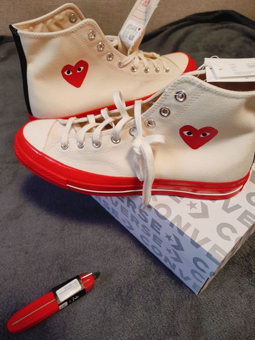 Converse x Comme des Garçons PLAY Chuck 70