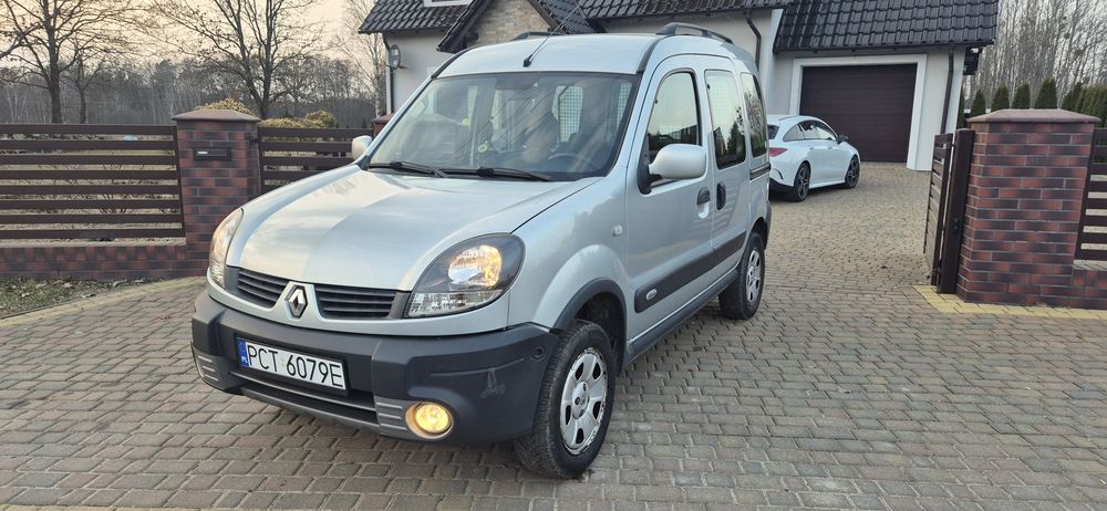 Renault kango 4x4 Benzyna 1.6 świeżo sprowadzony