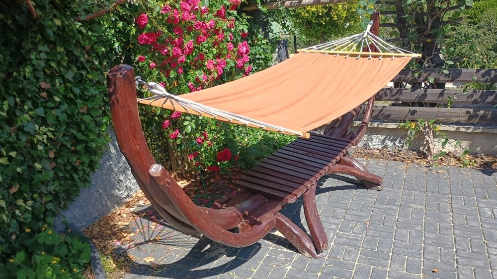Stojak pod hamak ogrodowy
