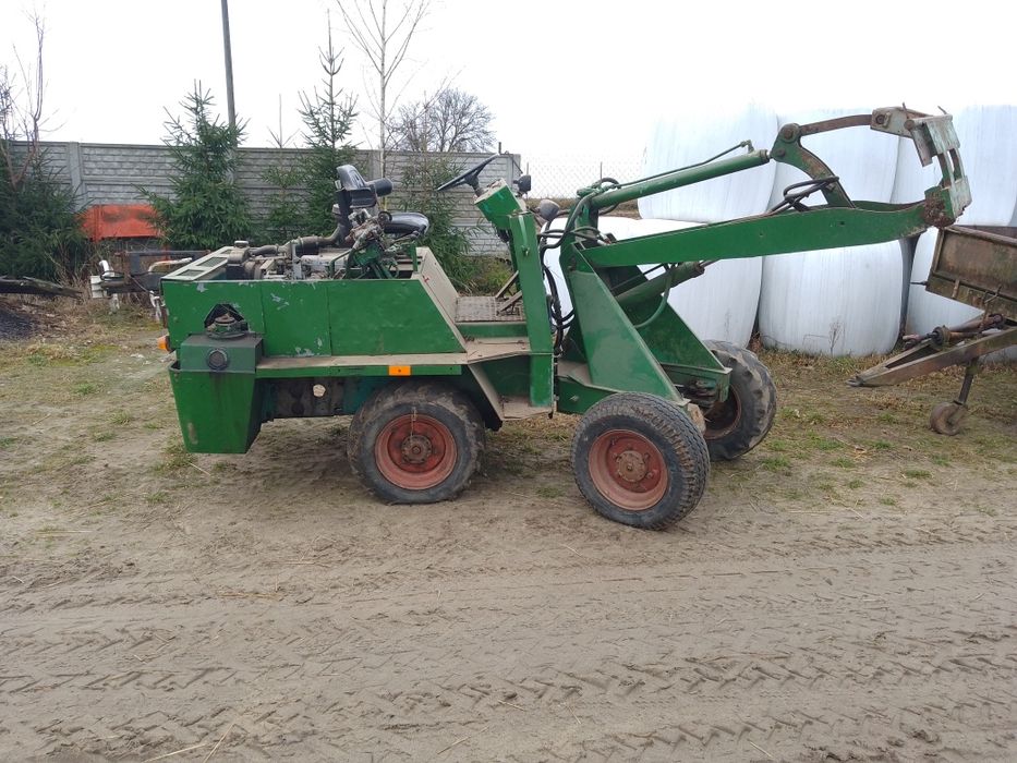 Ładowarka w pół łamana zettelmeyer plus łyżkokrokodyl