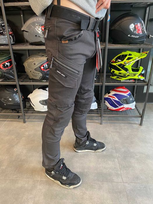 Spodnie Motocyklowe LS2 Straight Man Dark Grey