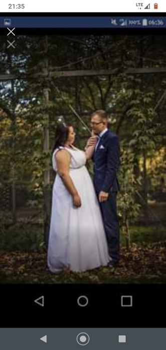 Suknia ślubna  plus size