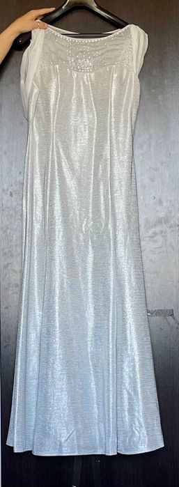 Sukienka elegancka długa, błyszcząca na Wesele / Ślub / Sylwestra