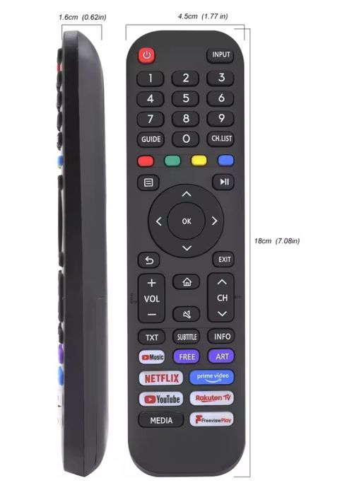 Comando Hisense novos