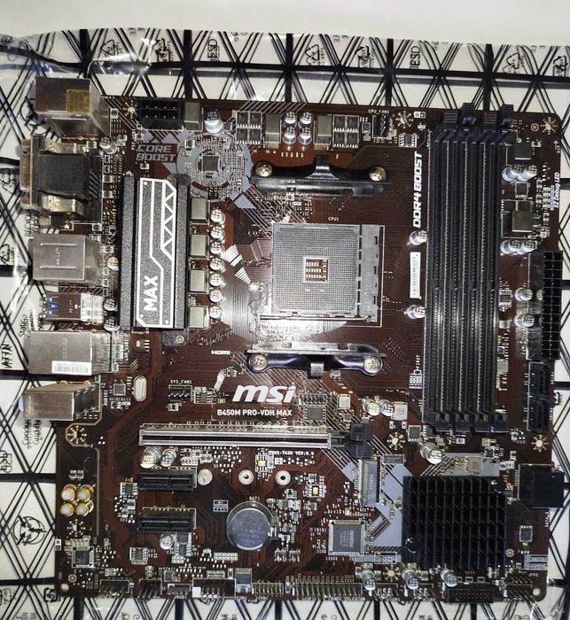 Материнська плата MSI B450M Pro-VDH Max