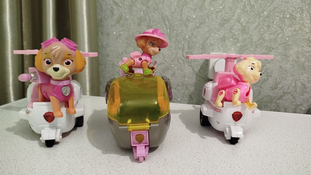 Скай с музыкальными машинами Щенячий патруль