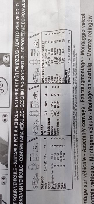 Barras de tejadilho em alumínio anti-furto