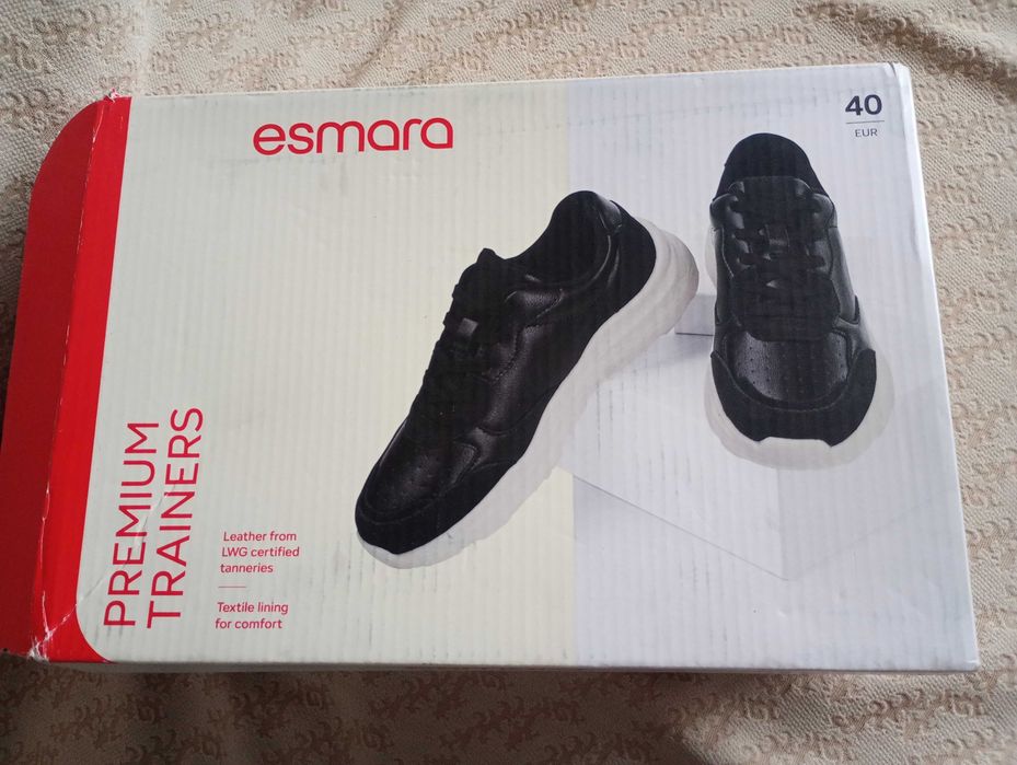 Buty sportowe skórzane esmara 40