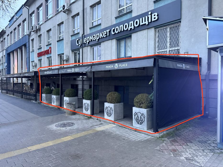 Здам оренда цокольний поверх нежитлове приміщення центр 36.8 кв.м