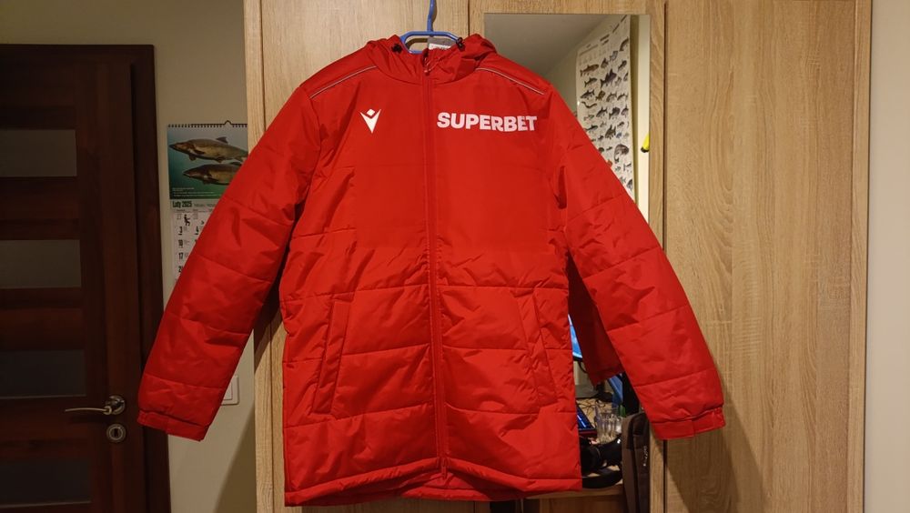 Kurtka zimowa Macron czerwona