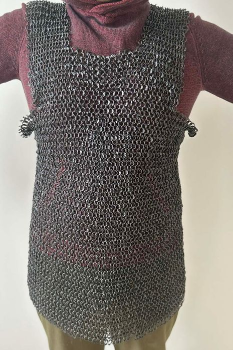 Kolczuga 9mm full-nitowana, bez rękawów