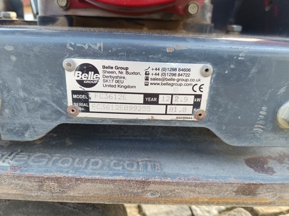 Zagęszczarka Belle 81kg