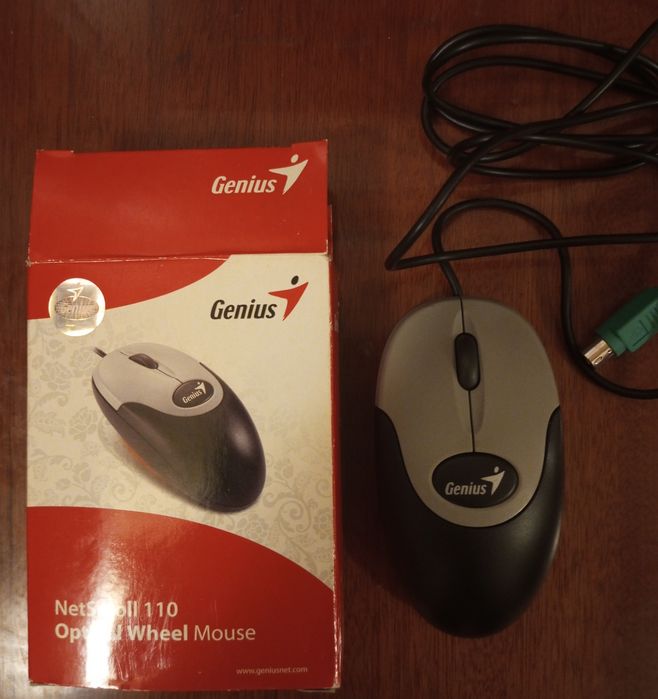 Мишки комп'ютерні дротові, оптичні PS/2