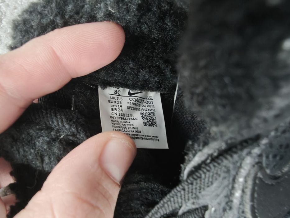 Buty zimowe Nike NOWE roz.25