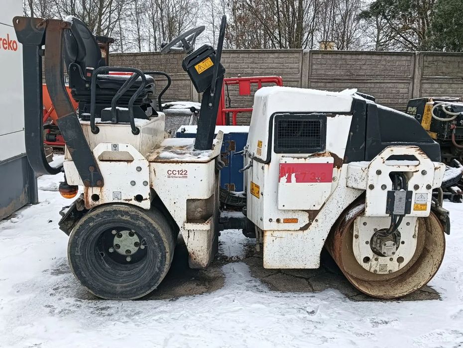 Dynapac CC122C  Walec ogumiony drogowy kombinowany do asfaltu Guma Stal TYLKO 1406 mtg