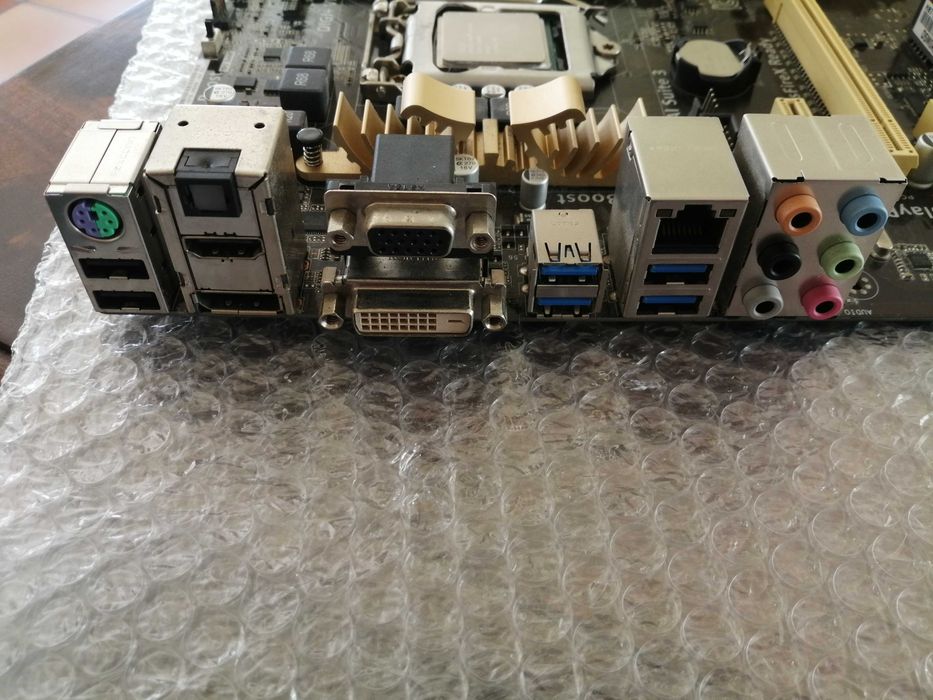 Motherboard Asus H87-PRO + i7 4770K
