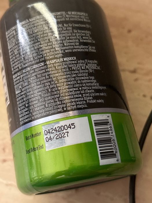 Orzax Olej Z Czarnuski 1000Mg 90Kaps.