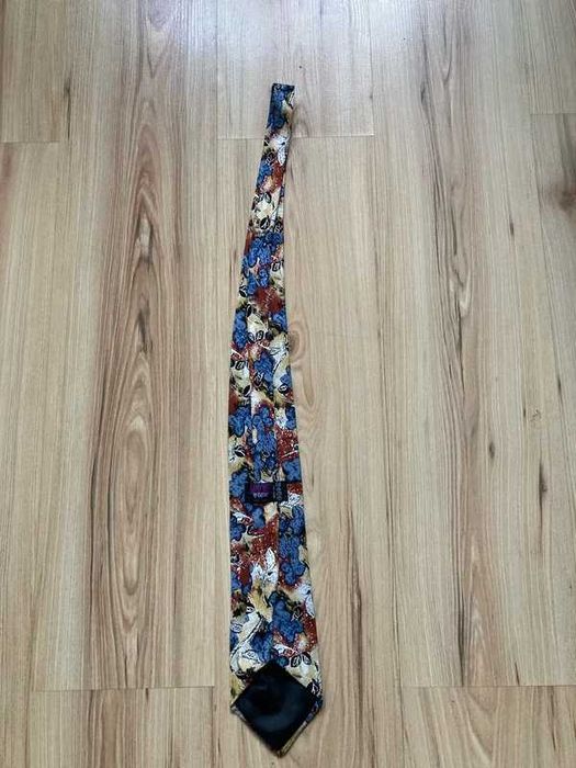 Wzorzysty krawat MYLORD by Kuster 100% jedwab