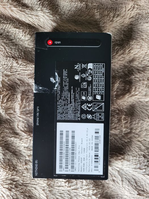 Smartfon Nothing Phone (4a) Pro 8/128GB Black lub Silver