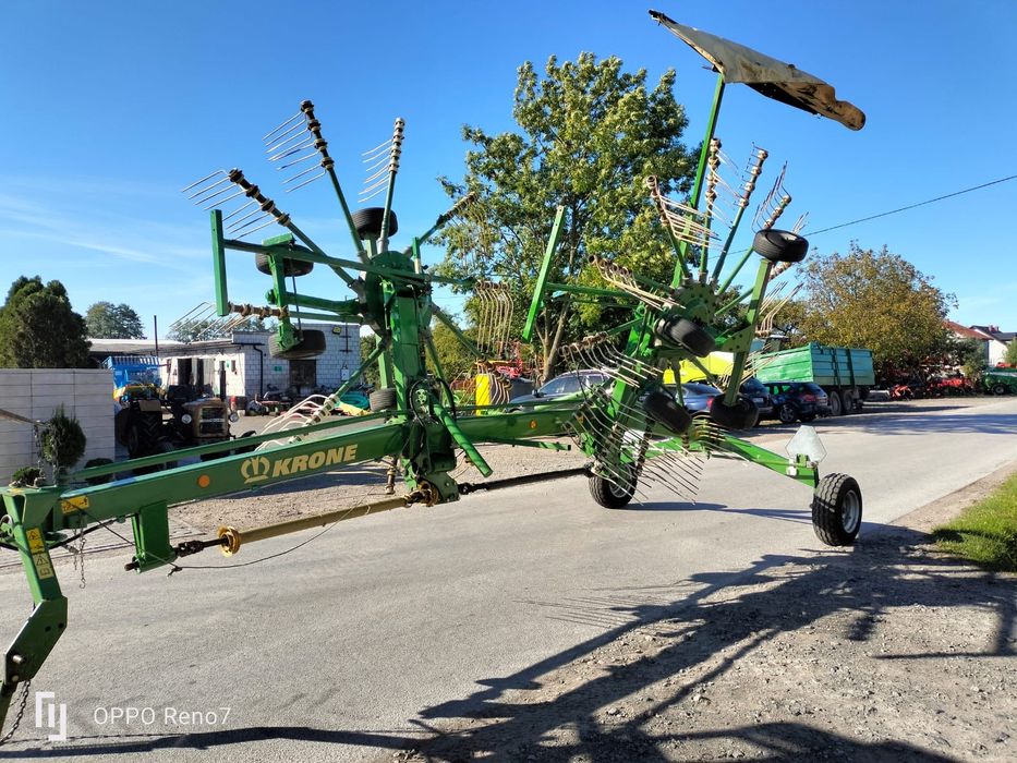 Zgrabiarka dwukaruzelowa Krone Swadro 807
