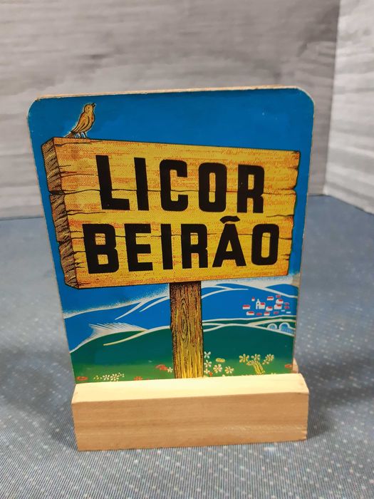 Guardanapeiro antigo Licor Beirão