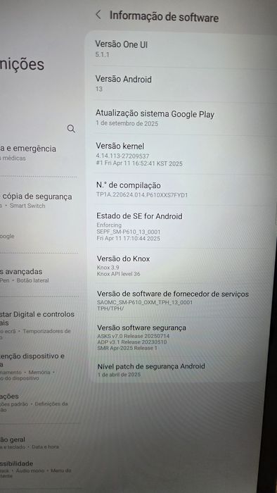 Tablet Samsung galaxy tab s6 lite