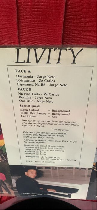 Livity Harmonia disco lp