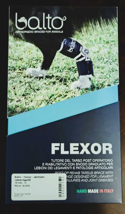 ORTEZA DLA DUŻEGO PSA Balto - Flexor - Regulowany stabilizator na staw skokowy