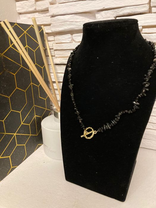 Naszyjnik damski turmalin kamienie naturalne