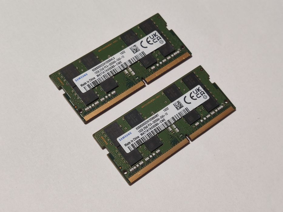 Sodimm DDR4 32gb 3200 Samsung оперативна пам'ять