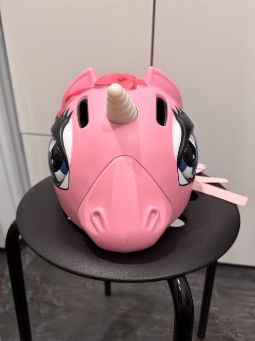 Dziecięcy kask rowerowy unikorn koń