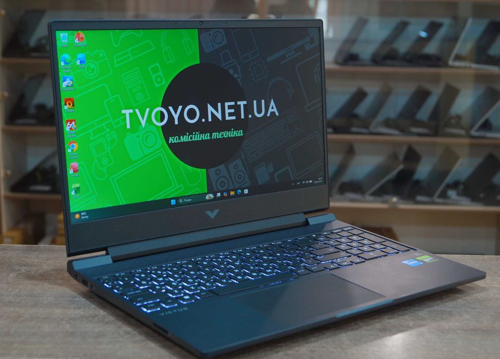 ГАРАНТІЯ HP Victus ( 144Гц/Core i5-12450H/RAM 16ГБ/SSD 1000ГБ/RTX 2050 4ГБ)TVOYO