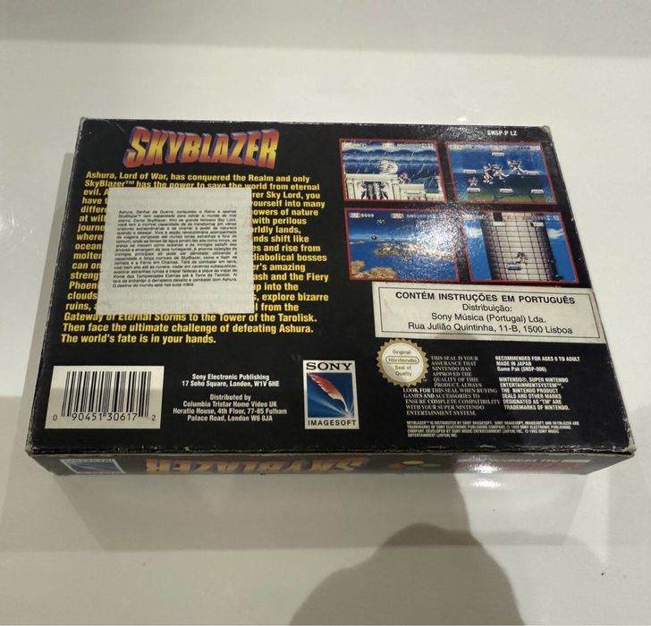 Skyblazer Snes (super nintendo)