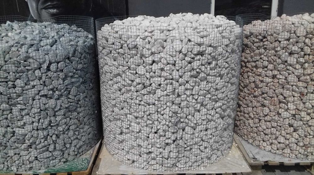 Kora kamienna antracytowa ciemny łupek 15-30/ 30-60 kamień ogrodowy