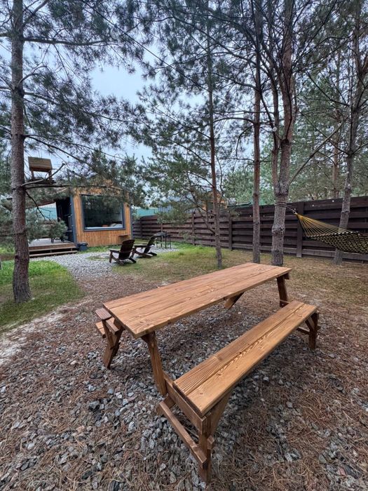 СЬОГОДНІ ВІЛЬНО | Будиночок з чаном у лісі — для двох, 15 хв від Києва