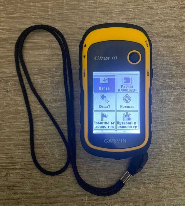 Garmin eTrex 10, расчет площади