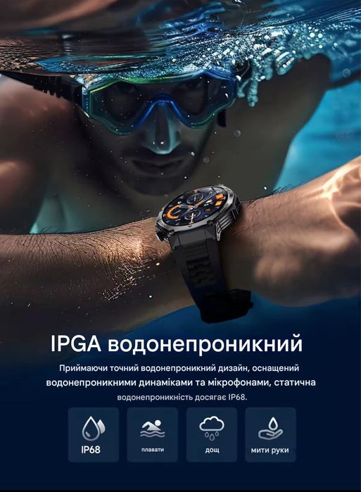 Smart HARDY AK82 Black смарт-часы