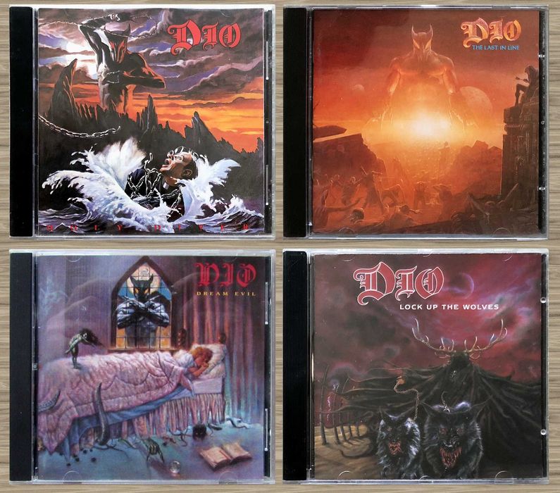 CD Dio - Holy Diver, The Last, Dream Evil, Lock Up The Wolves