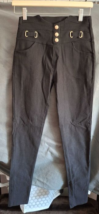 Leggings com bolso pretas