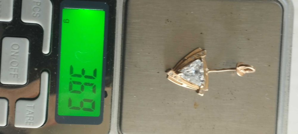 Сережка в пупок 585 проба