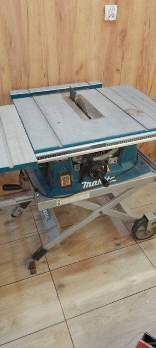 Pilarka stołowa Makita MLT100 Piła + stół WST03