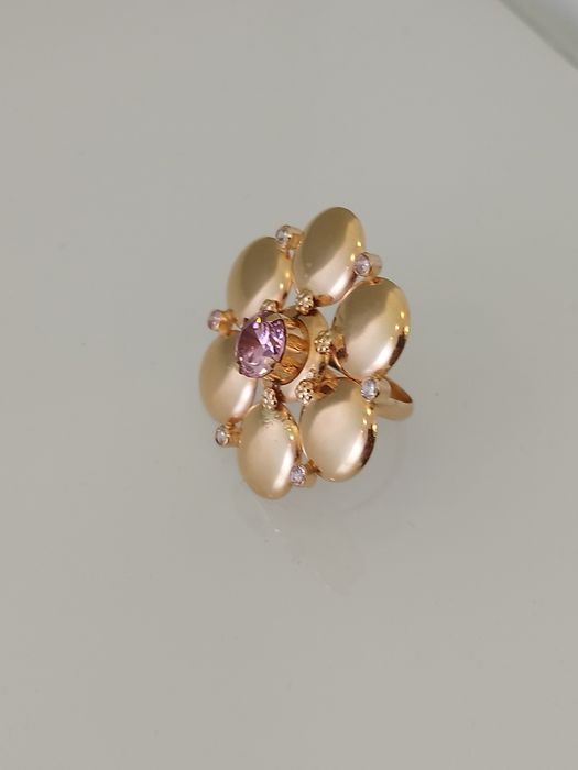 Anel em ouro de 19,2kt