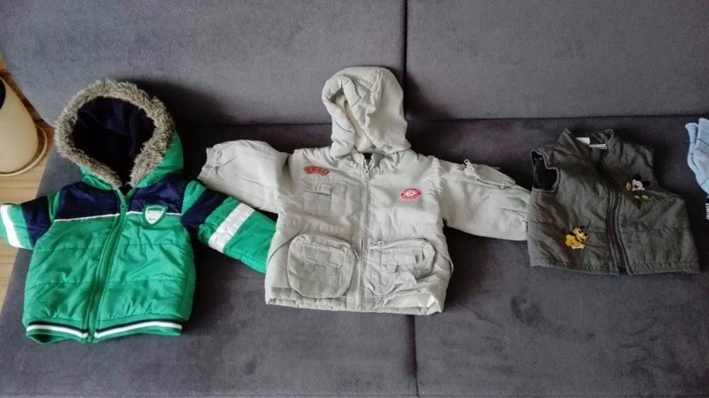 MEGA PAKA dla chłopaka, rozmiar 68-74, 2 kurtki
