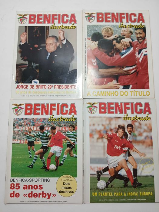 Revistas - SLB Benfica ilustrado - Anos 90