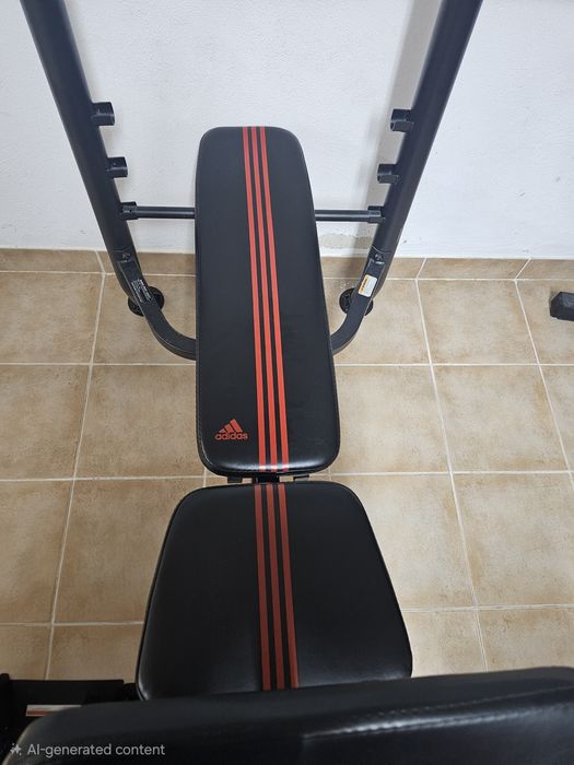 Banco supino musculação Adidas